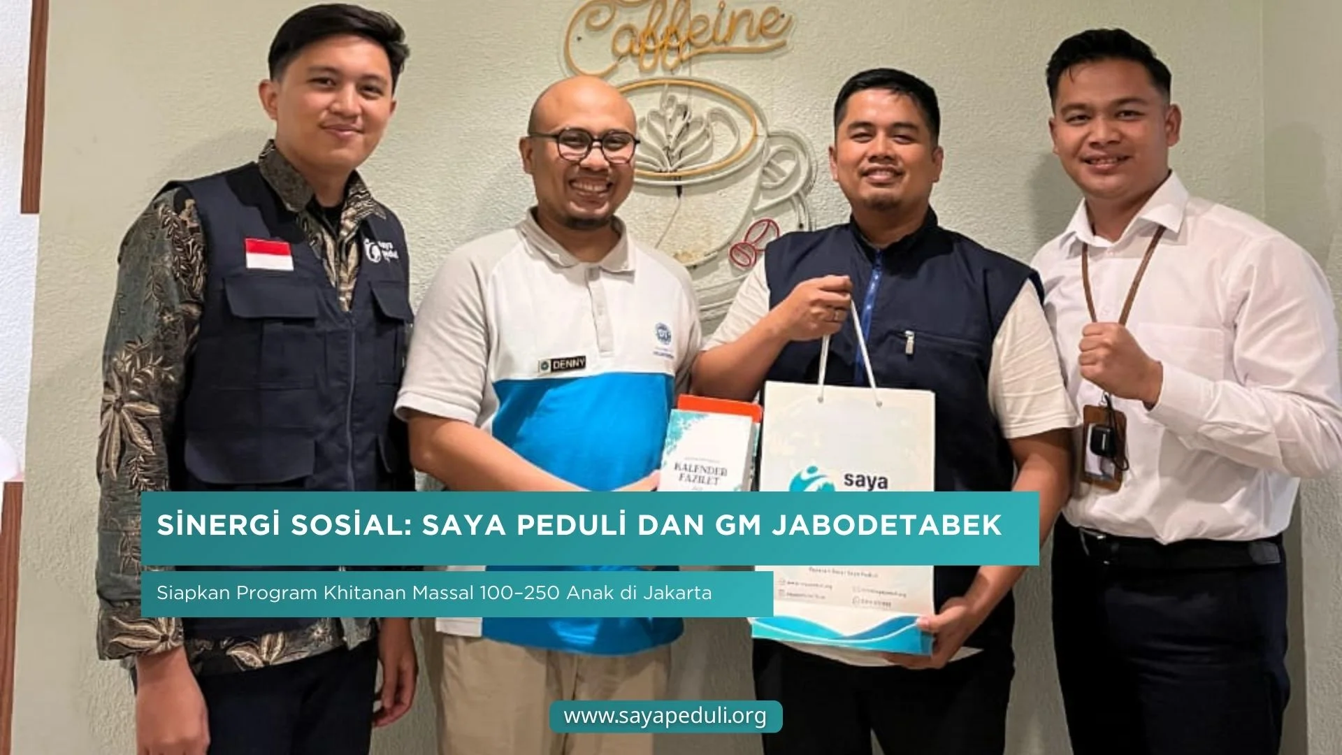 Sinergi Sosial: Saya Peduli dan GM Jabodetabek Siapkan Program Khitanan Massal 100–250 Anak di Jakarta